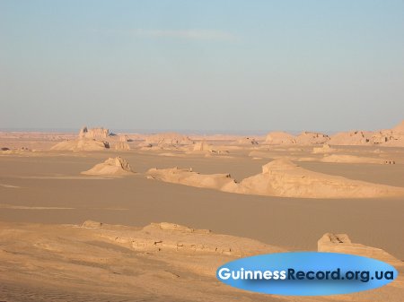 Пустыня Деште-Лут, самая горячая точка в мире