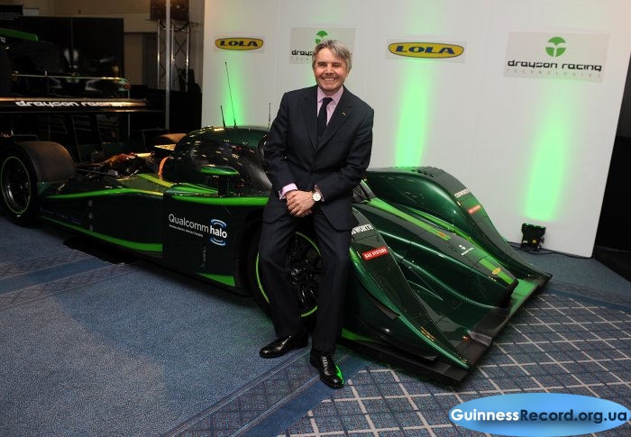 Электрокар Lola Drayson B12/69EV установил новый рекорд скорости