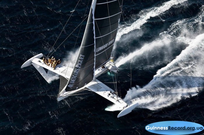 Самый быстрый парусник в мире - «Hydroptere» Самый быстрый парусник в мире - «Hydroptere»