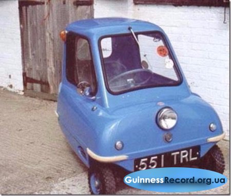 Самый маленький автомобиль в мире Peel P50
