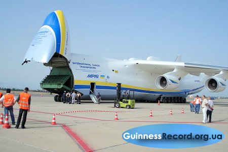 Украинский самолет попал в Книгу рекордов Гиннеса